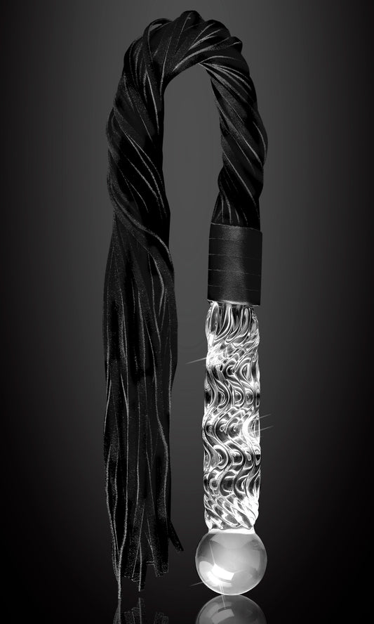 Icicles No. 38 - Clear / Black | 603912314656 | Available at EroticWarehouse.com