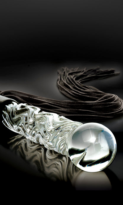 Icicles No. 38 - Clear / Black | 603912314656 | Available at EroticWarehouse.com