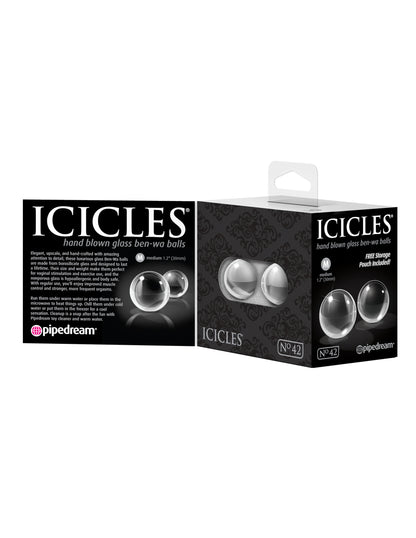 Icicles No. 42 - Clear | 603912323351 | Available at EroticWarehouse.com