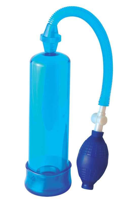 Beginner's Power Pump - Blue | 603912274585 | Available at EroticWarehouse.com