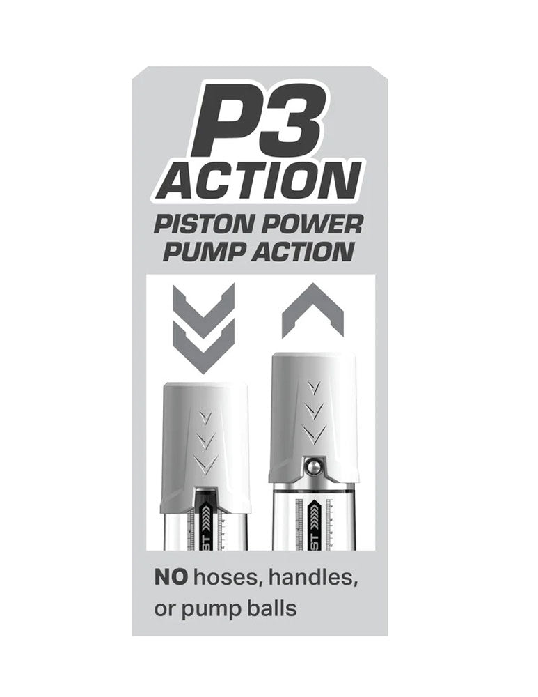 Pump Work Max Boost - White/clear | 603912774627 | Available at EroticWarehouse.com