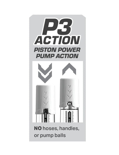 Pump Work Max Boost - White/clear | 603912774627 | Available at EroticWarehouse.com