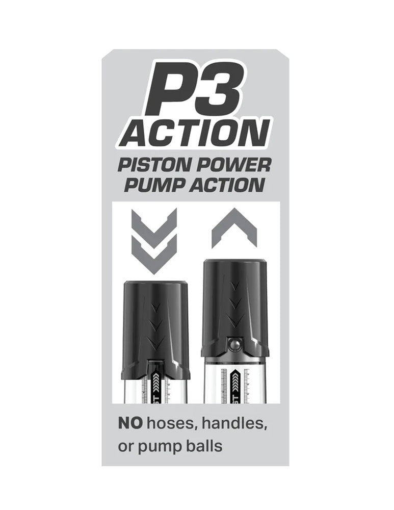 Pump Worx Max Boost - Black/clear | 603912774634 | Available at EroticWarehouse.com