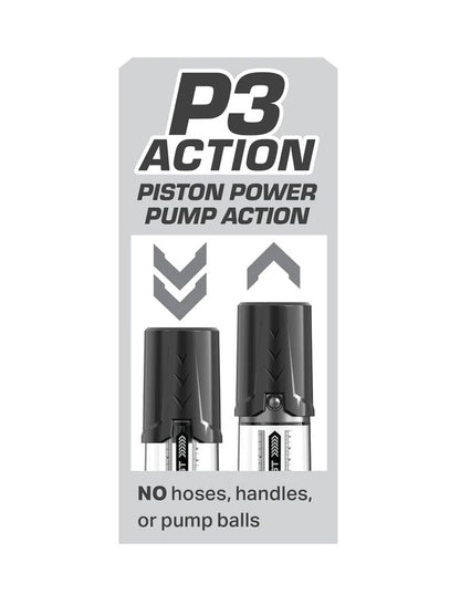 Pump Worx Max Boost - Black/clear | 603912774634 | Available at EroticWarehouse.com