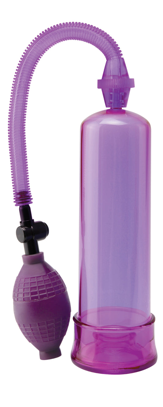 Pump Worx Beginners Power Pump - Purple | 603912294538 | Available at EroticWarehouse.com