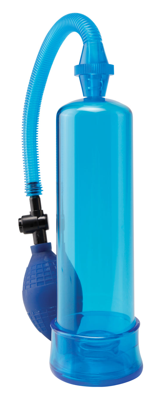 Pump Worx Beginners Power Pump - Blue | 603912294545 | Available at EroticWarehouse.com