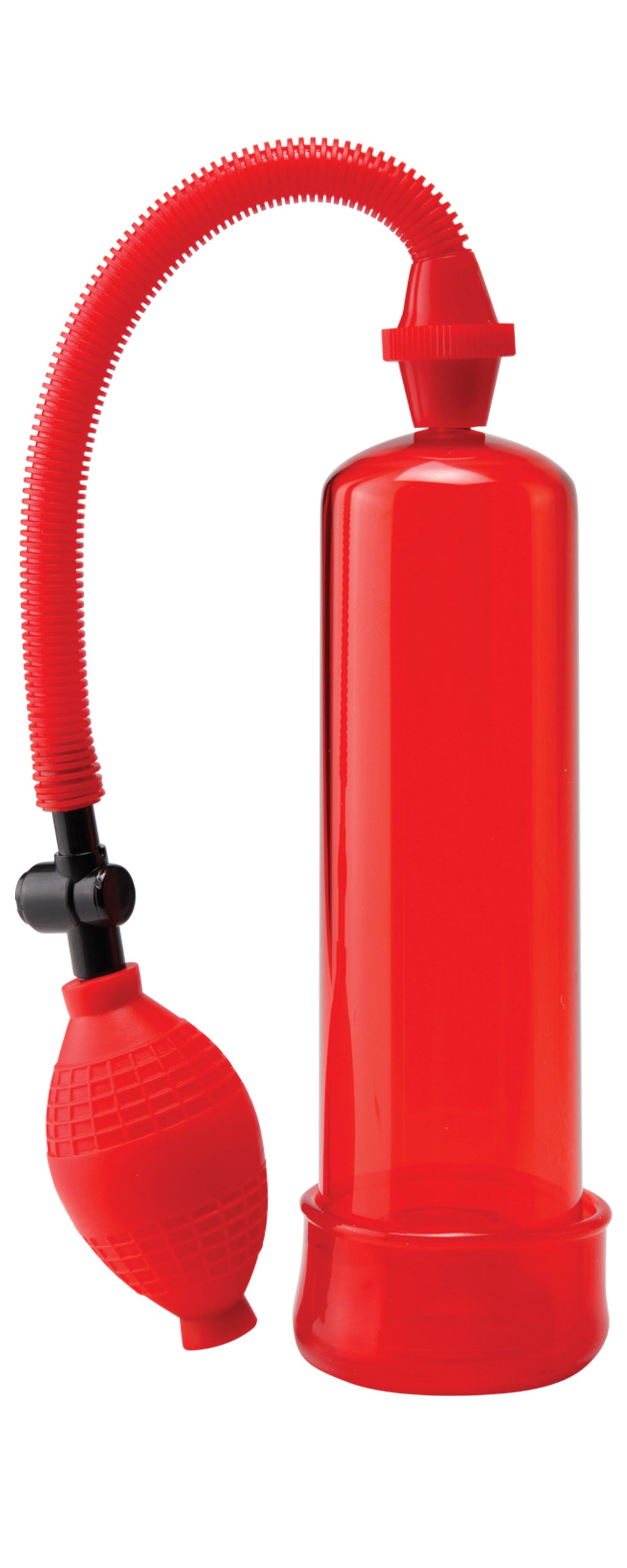 Pump Worx Beginners Power Pump - Red | 603912294552 | Available at EroticWarehouse.com