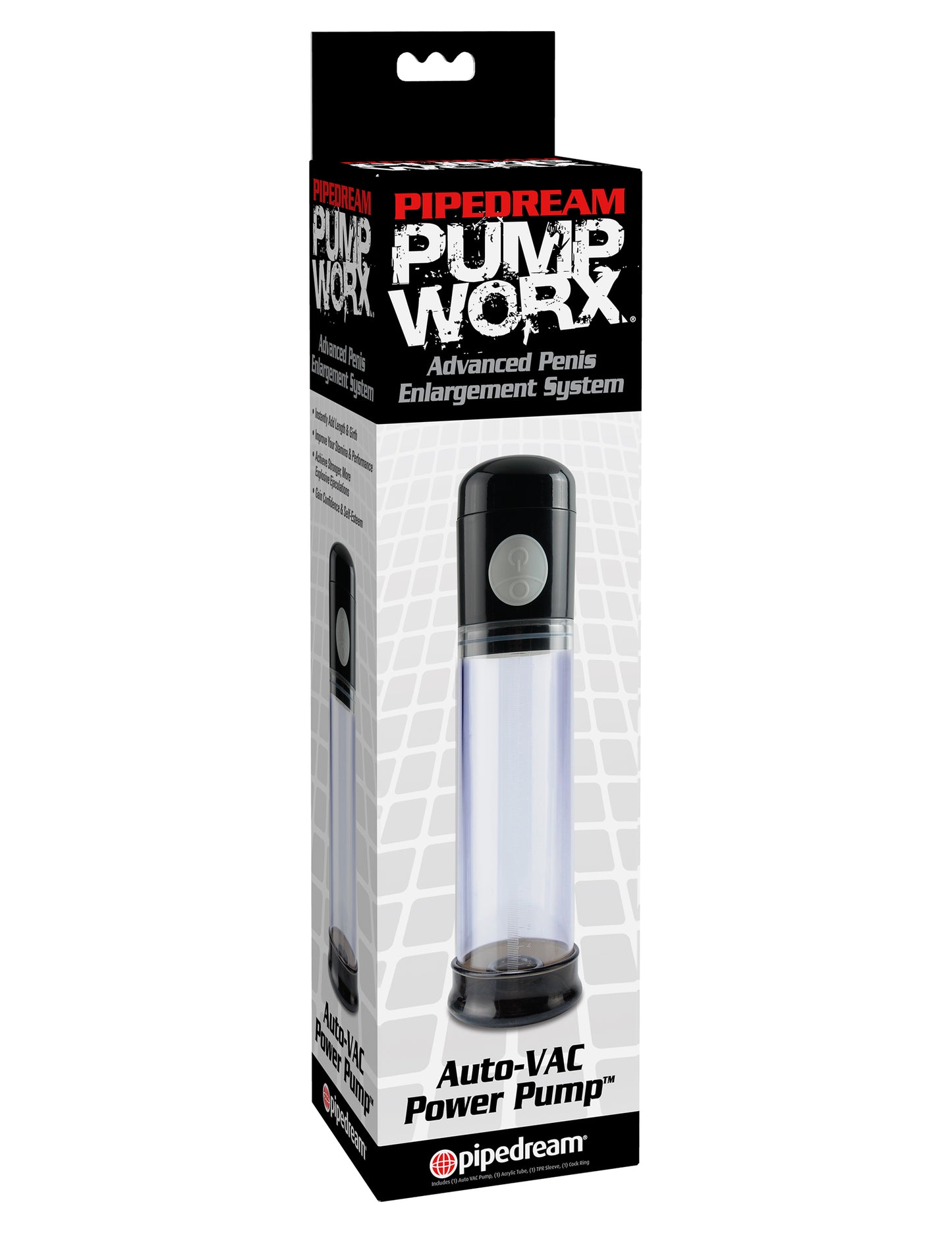 Pump Worx Auto-Vac Power Pump | 603912318890 | Available at EroticWarehouse.com