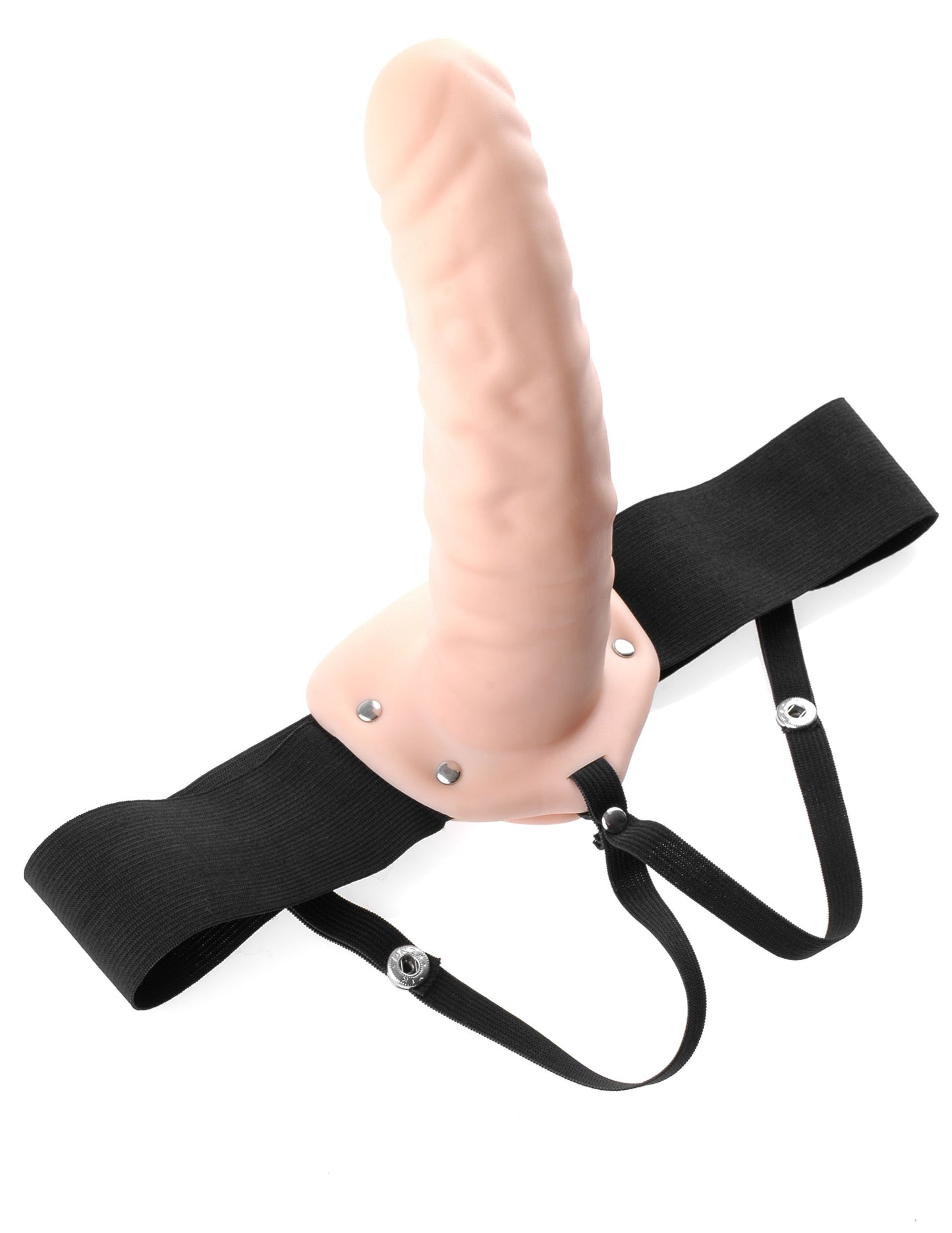 Fetish Fantasy Series 8 Inch Hollow Strap-on - Flesh | 603912329889 | Available at EroticWarehouse.com