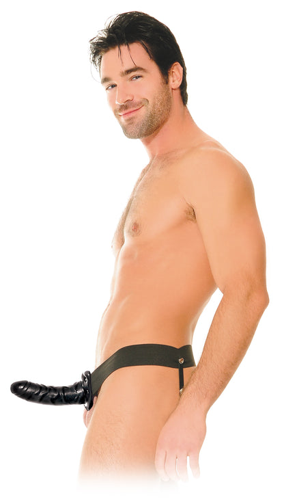 Fetish Fantasy Series for Him or Her Hollow Strap-on - Black | 603912160369 | Available at EroticWarehouse.com