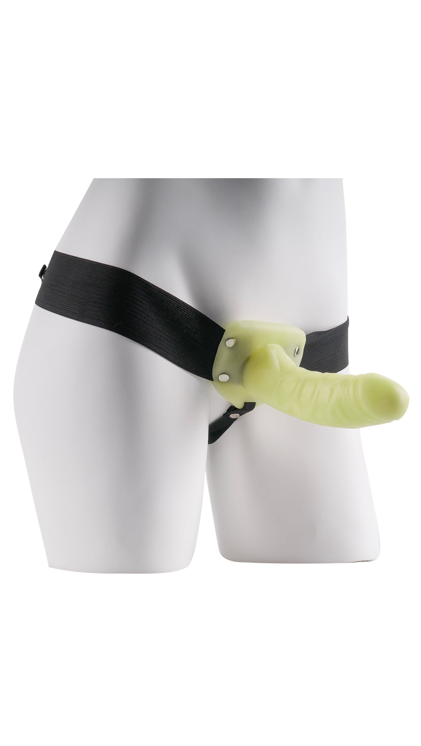 Fetish Fantasy Series for Him or Her Hollow Strap-on - Glow in the Dark | 603912259360 | Available at EroticWarehouse.com