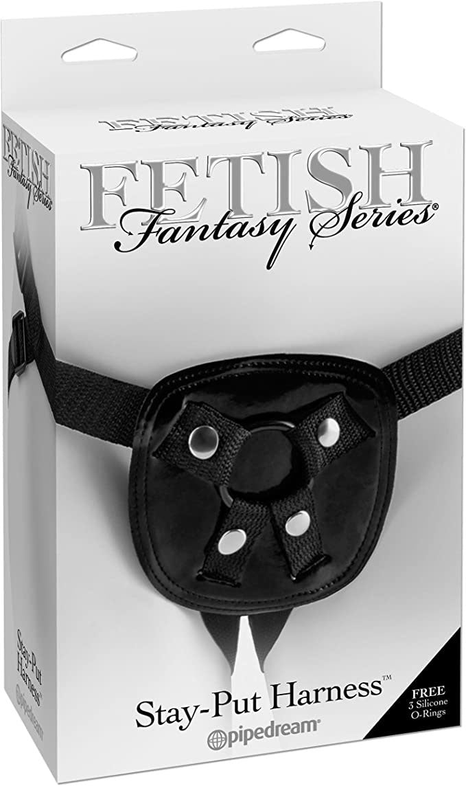 Fetish Fantasy Series Stay-Put Harness - Black | 603912338867 | Available at EroticWarehouse.com