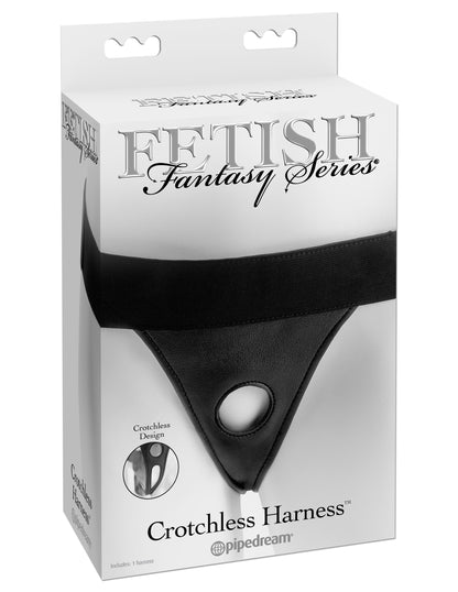 Fetish Fantasy Series Crotchless Harness - Black | 603912338898 | Available at EroticWarehouse.com