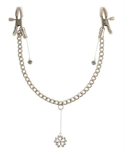 Fetish Fantasy Series Crystal Nipple Clamps | 603912323177 | Available at EroticWarehouse.com