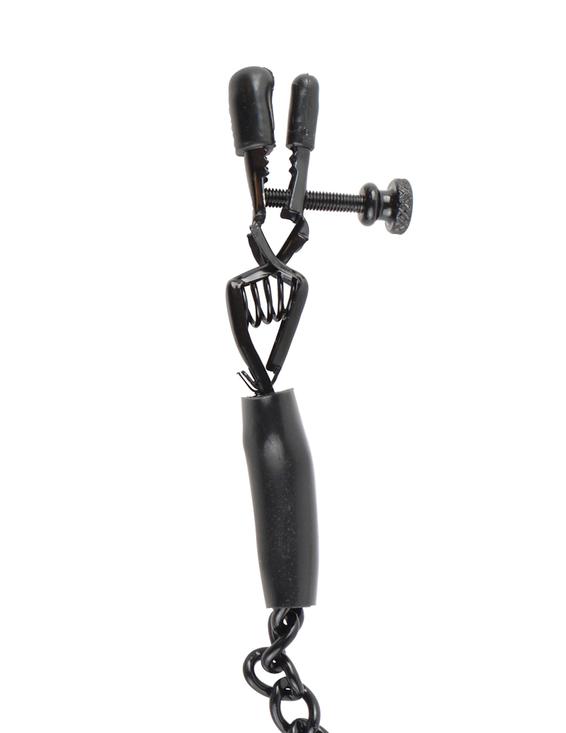 Fetish Fantasy Series Adjustable Nipple Chain Clamps | 603912161809 | Available at EroticWarehouse.com