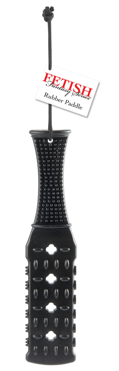 Fetish Fantasy Series Rubber Paddle - Black | 603912299502 | Available at EroticWarehouse.com