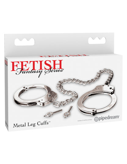 Fetish Fantasy Series Metal Leg Cuffs | 603912149944 | Available at EroticWarehouse.com