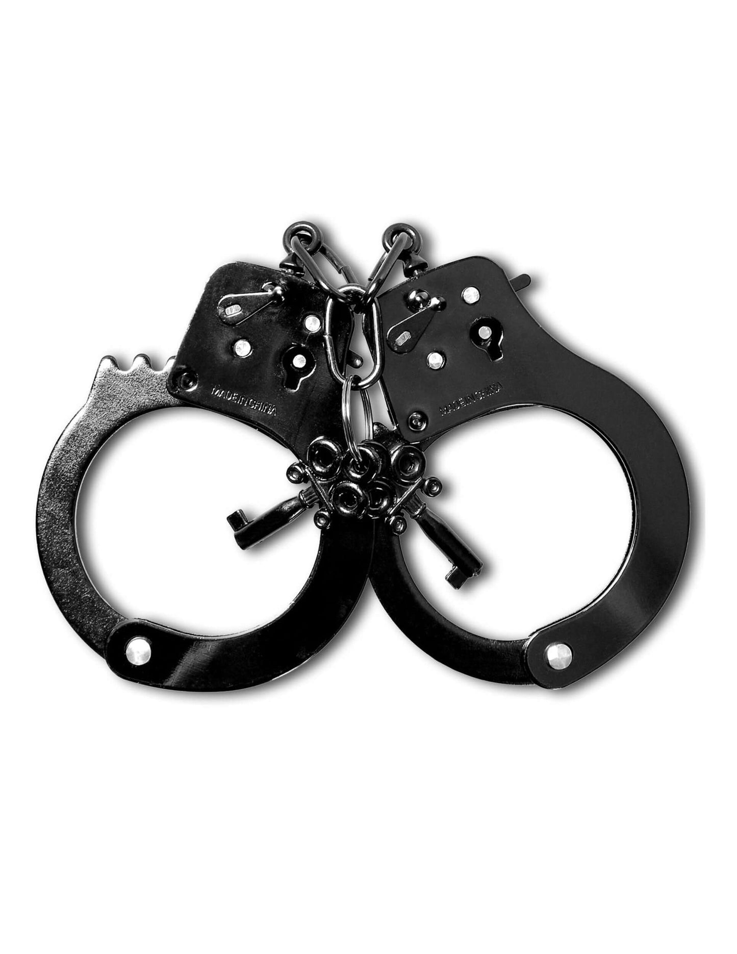 Fetish Fantasy Series Anodized Cuffs - Black | 603912273854 | Available at EroticWarehouse.com