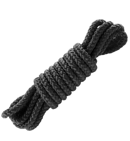 Fetish Fantasy Series Mini Silk Rope - Black | 603912327427 | Available at EroticWarehouse.com
