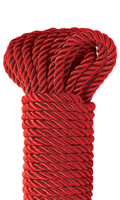 Fetish Fantasy Series Deluxe Silky Rope - Red | 603912361049 | Available at EroticWarehouse.com