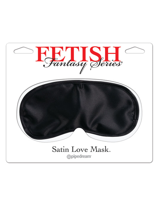 Fetish Fantasy Series Satin Love Mask - Black | 603912115413 | Available at EroticWarehouse.com