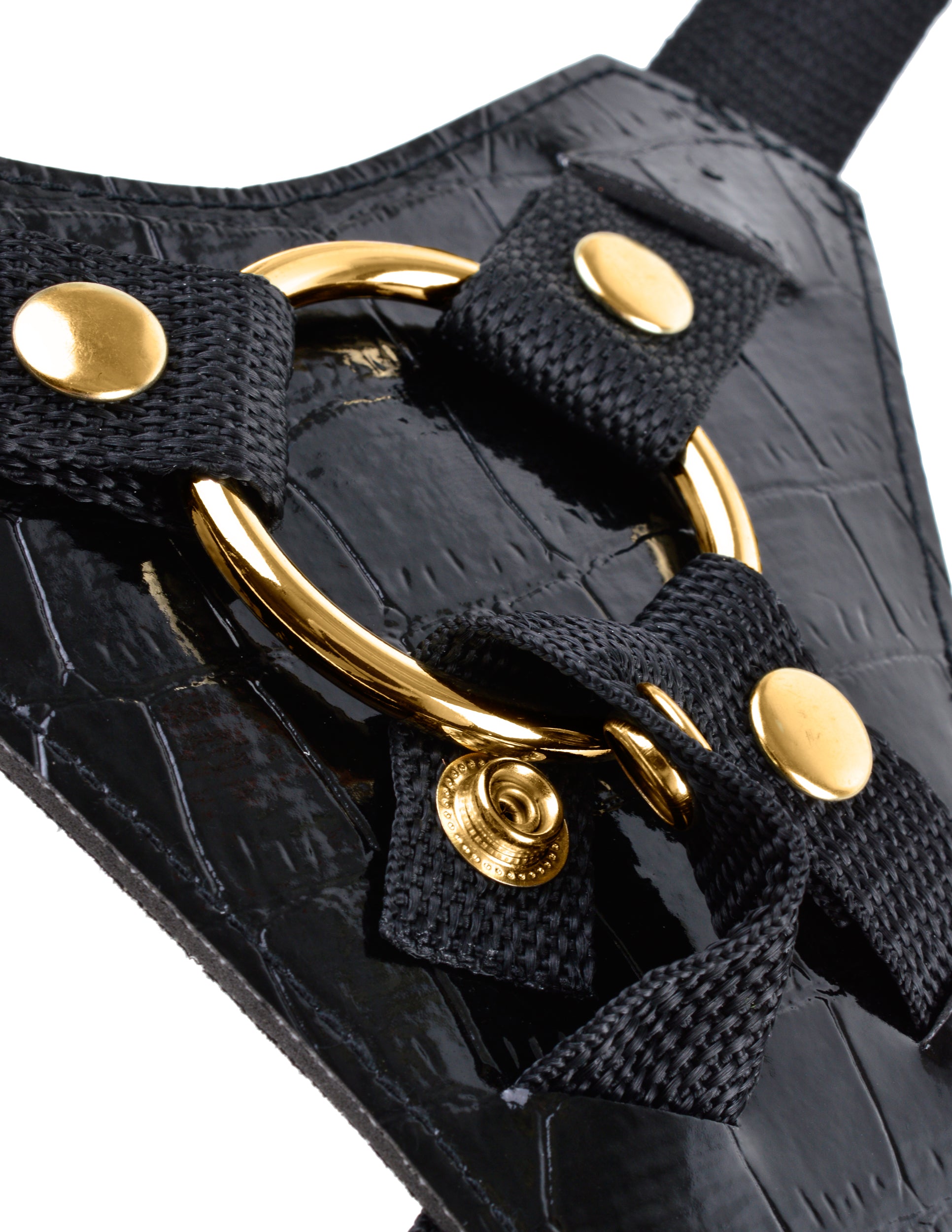 Fetish Fantasy Gold Designer Strap-on - Black | 603912340341 | Available at EroticWarehouse.com