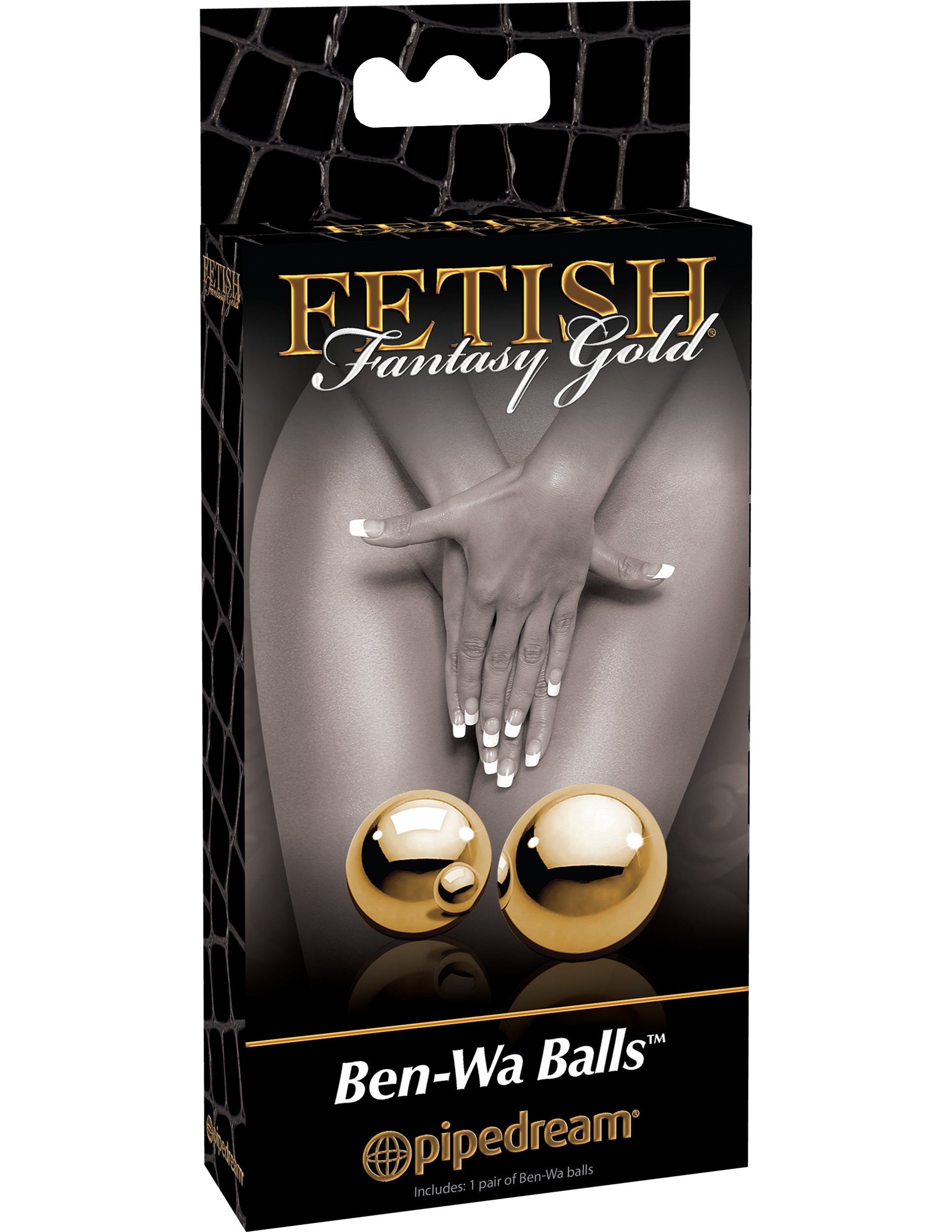 Fetish Fantasy Gold Ben-Wa Balls - Gold | 603912340907 | Available at EroticWarehouse.com