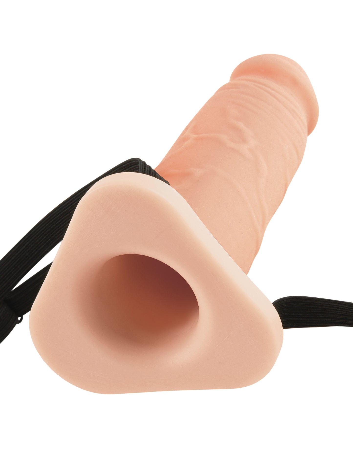 Fantasy X-Tensions 8-Inch Silicone Hollow Extension - Flesh | 603912346220 | Available at EroticWarehouse.com