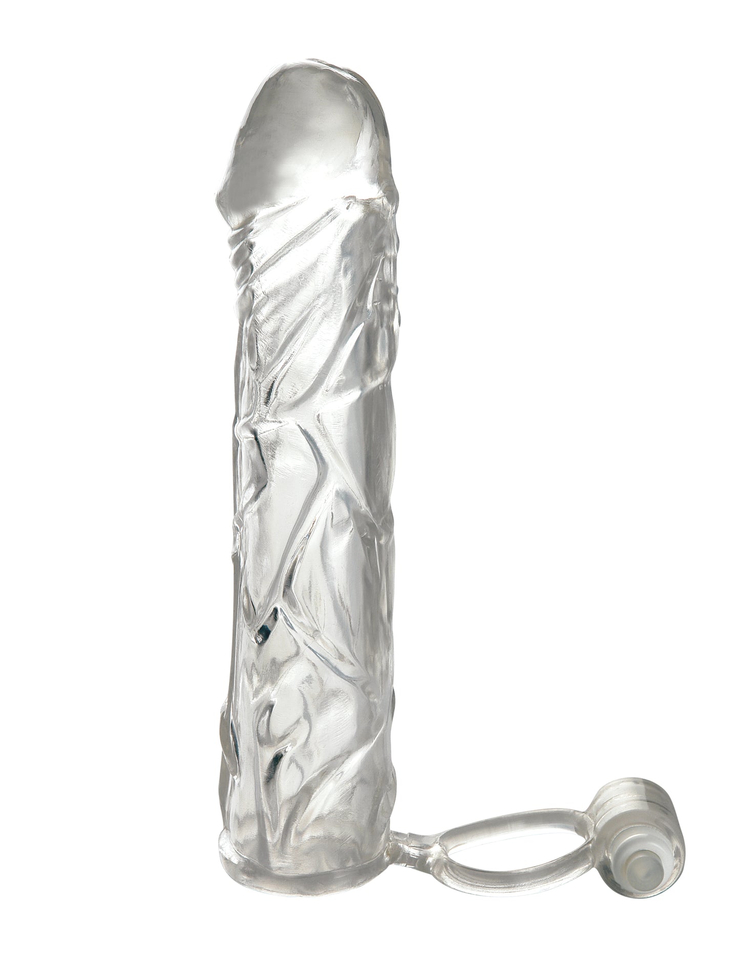 Fantasy X-Tensions Vibrating Super Sleeve - Clear | 603912345919 | Available at EroticWarehouse.com