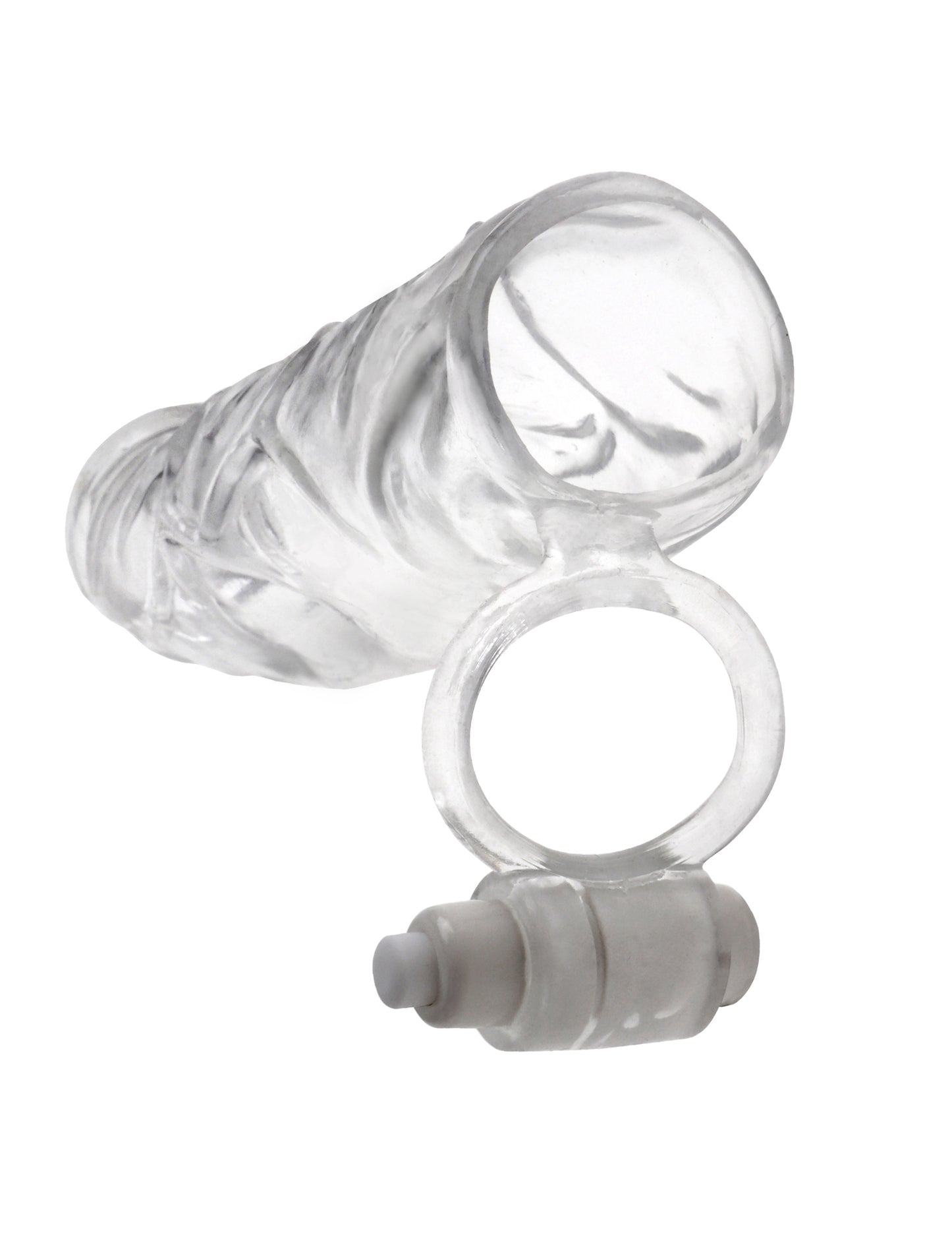 Fantasy X-Tensions Vibrating Super Sleeve - Clear | 603912345919 | Available at EroticWarehouse.com