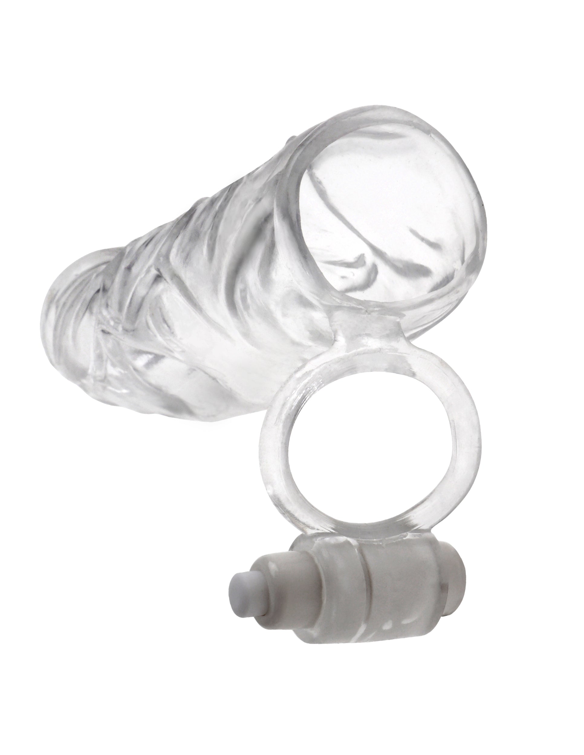 Fantasy X-Tensions Vibrating Super Sleeve - Clear | 603912345919 | Available at EroticWarehouse.com