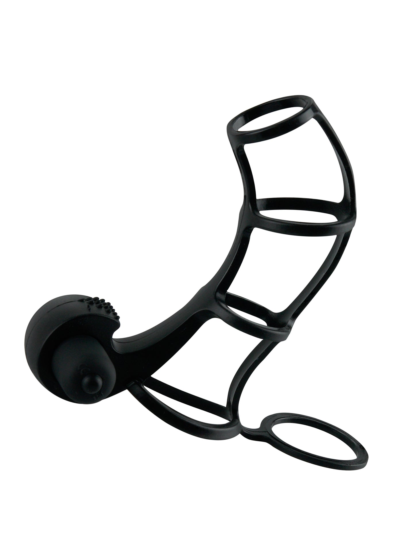 Fantasy X-Tensions Deluxe Silicone Power Cage - Black | 603912346060 | Available at EroticWarehouse.com
