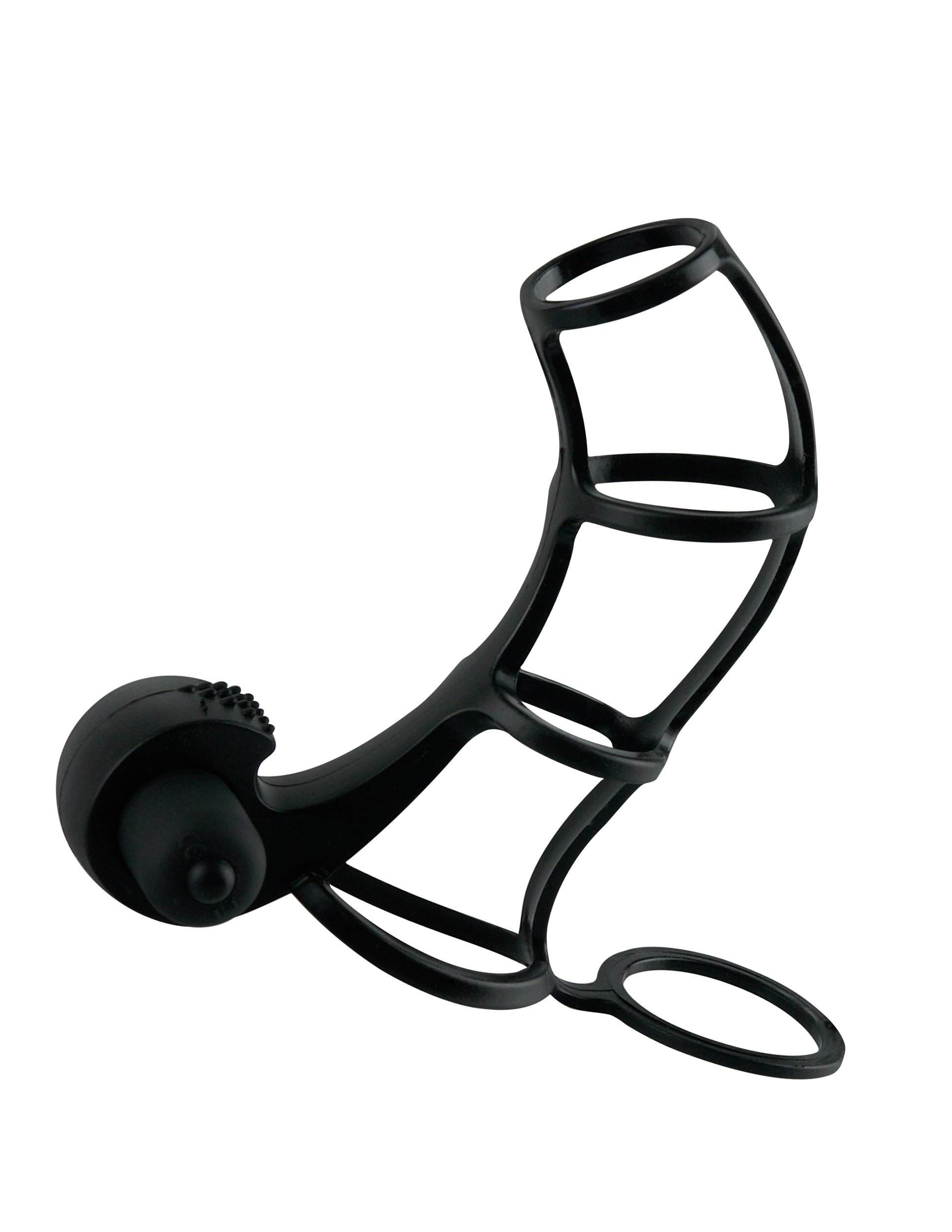 Fantasy X-Tensions Deluxe Silicone Power Cage - Black | 603912346060 | Available at EroticWarehouse.com