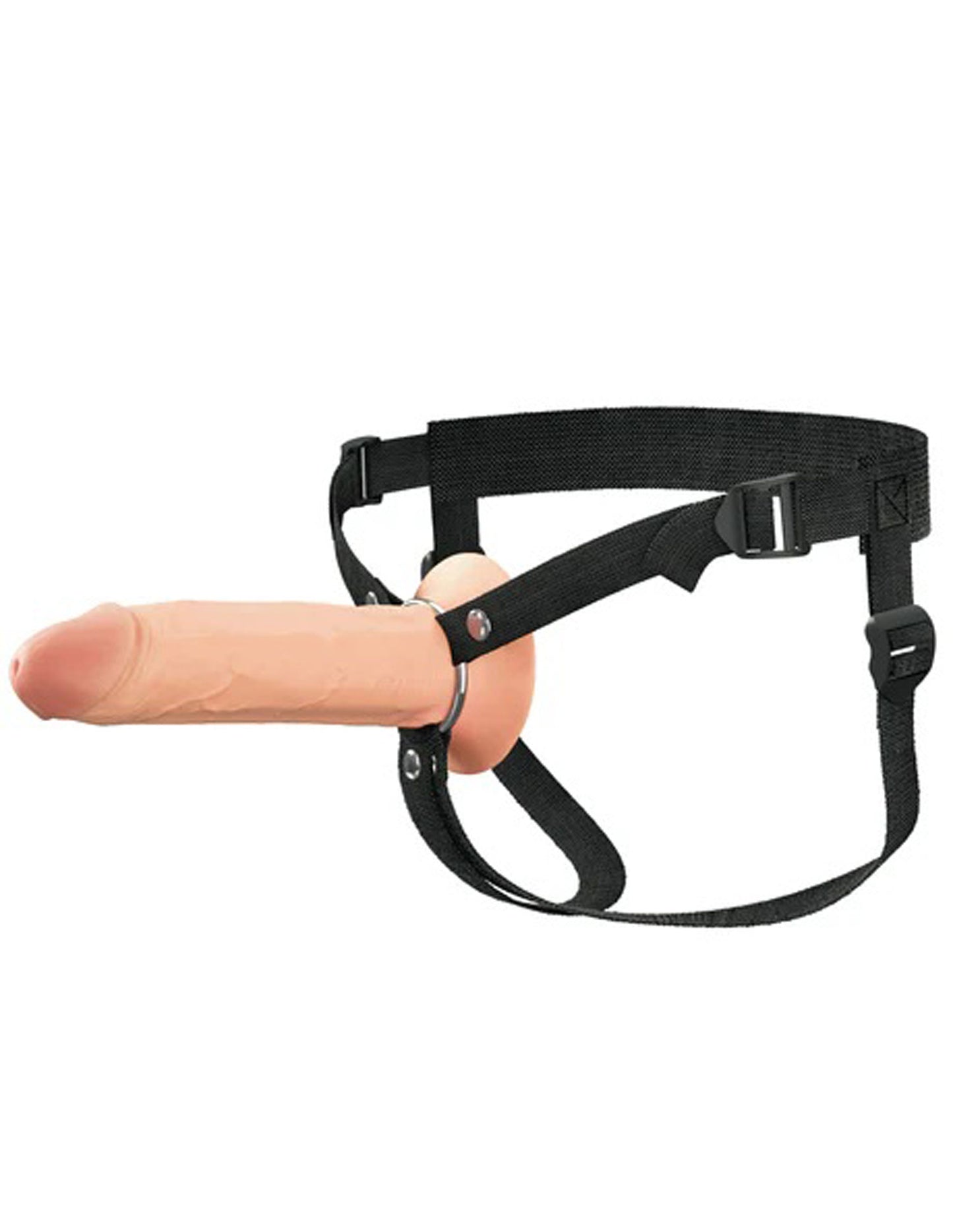 Fantasy X-Tensions Elite 8" Silicone Hollow Strap Dual Density - Light | 603912775617 | Available at EroticWarehouse.com