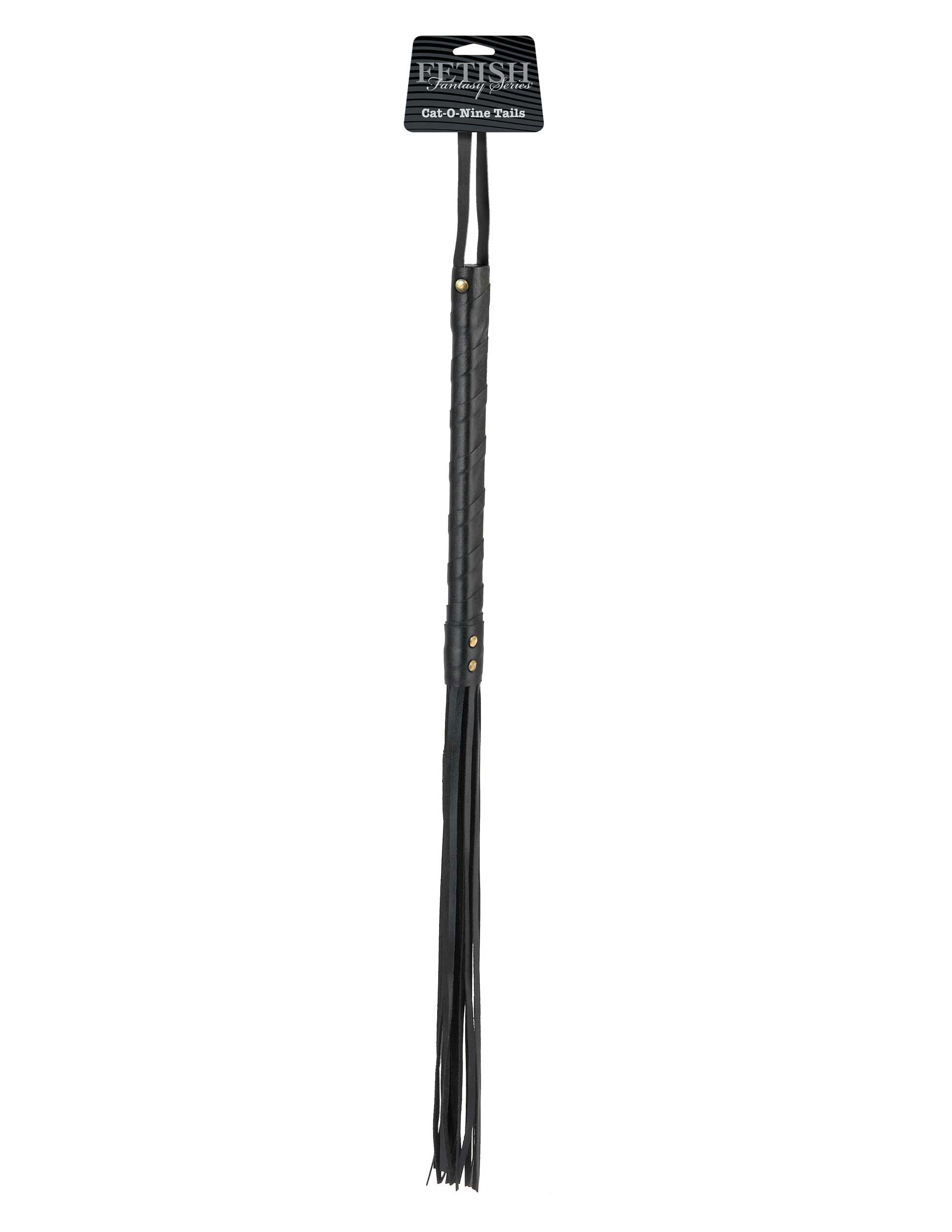 Fetish Fantasy Series Limited Edition Cat-O-Nine Tails - Black | 603912320206 | Available at EroticWarehouse.com