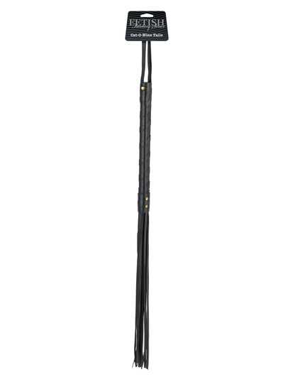 Fetish Fantasy Series Limited Edition Cat-O-Nine Tails - Black | 603912320206 | Available at EroticWarehouse.com