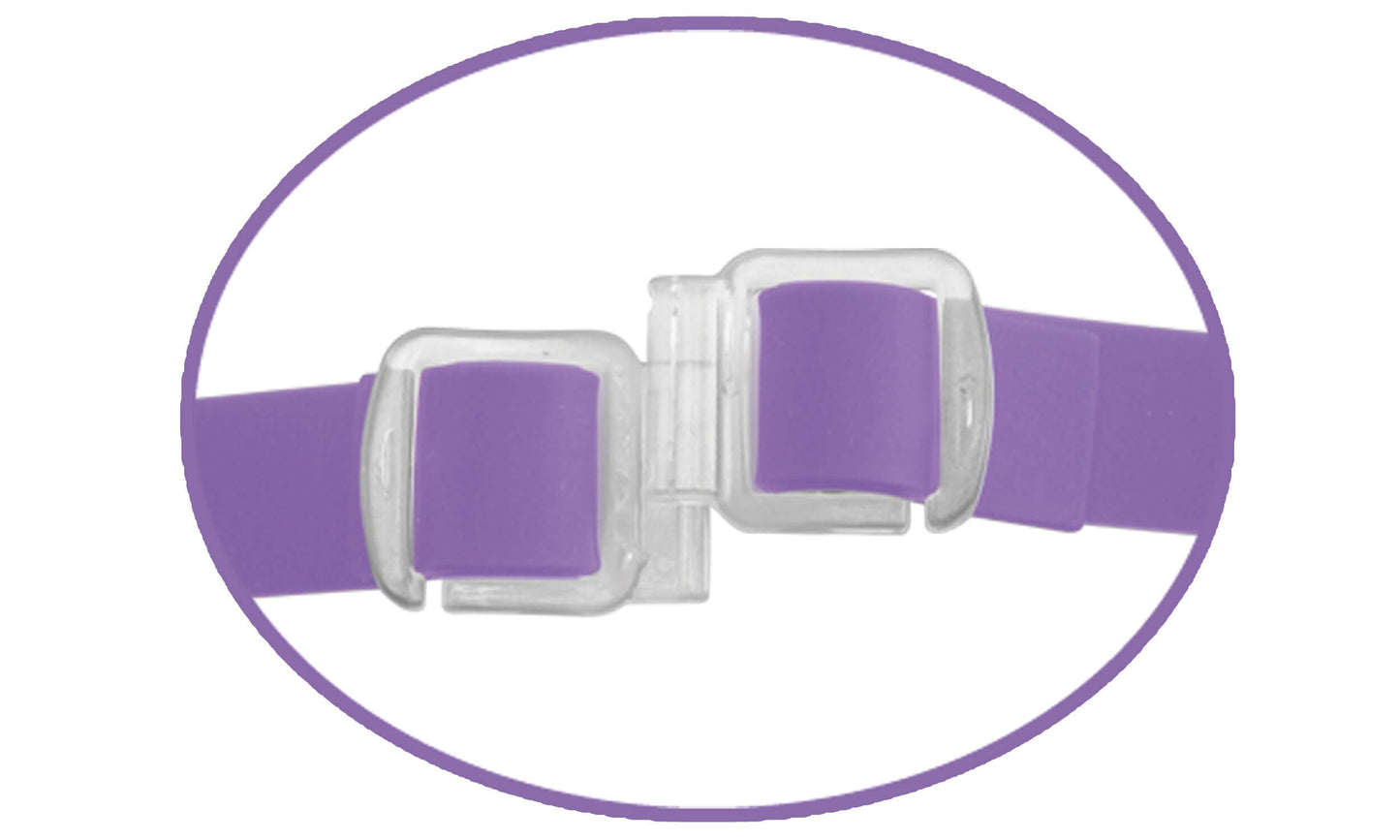 Fetish Fantasy Elite Vibrating Double Delight Strap-on - Purple | 603912301113 | Available at EroticWarehouse.com
