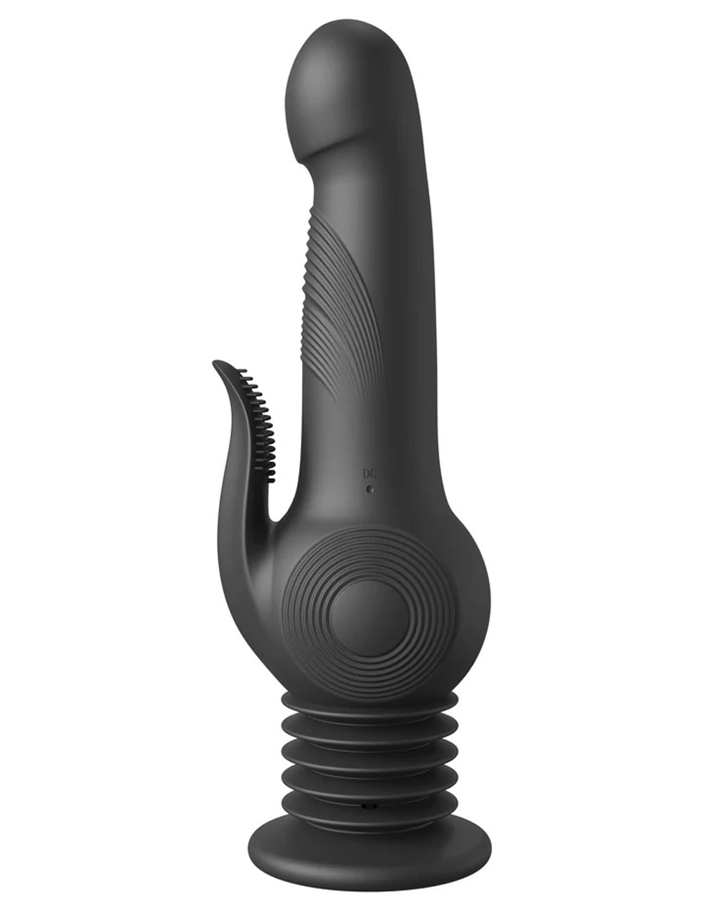 Pogo Thruster Masturbator - Black | 603912775891 | Available at EroticWarehouse.com