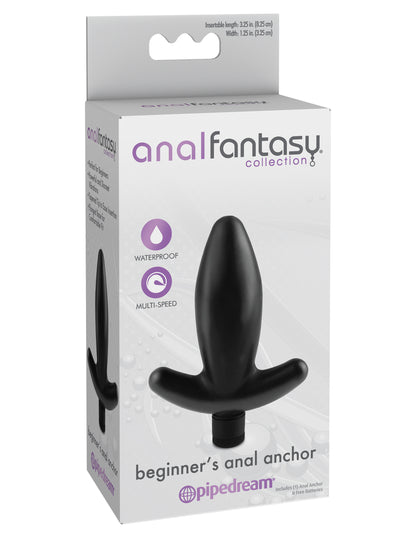 Anal Fantasy Collection Beginners Anal Anchor - Black | 603912332070 | Available at EroticWarehouse.com
