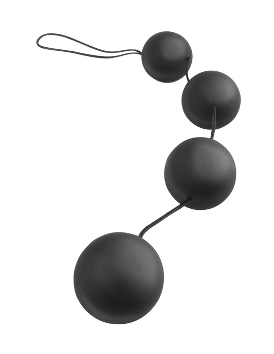 Anal Fantasy Collection Deluxe Vibro Balls - Black | 603912332384 | Available at EroticWarehouse.com
