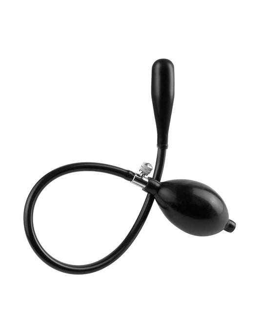 Anal Fantasy Collection Inflatable Silicone Ass Expander - Black | 603912332629 | Available at EroticWarehouse.com