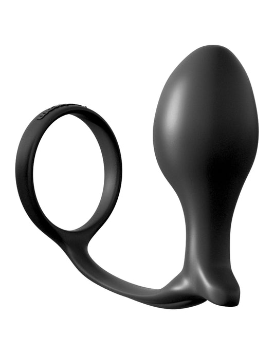 Anal Fantasy Collection Ass Gasm Cockring Advanced Plug | 603912364187 | Available at EroticWarehouse.com