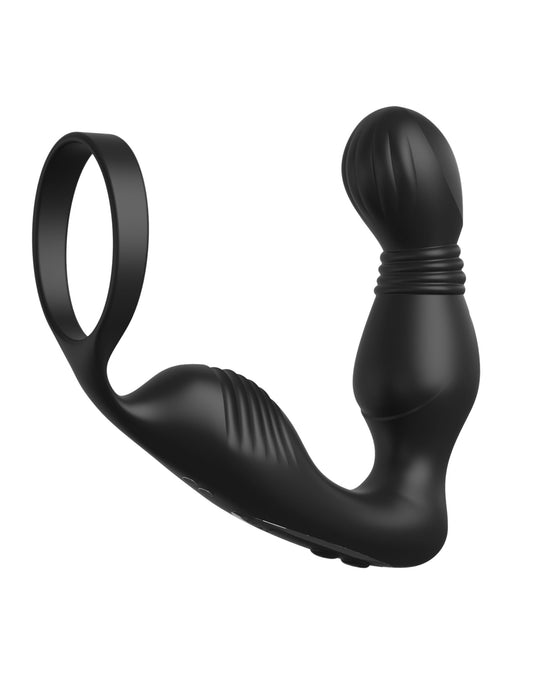 Anal Fantasy Elite Ass-Gasm P-Spot Milker - Black | 603912770933 | Available at EroticWarehouse.com