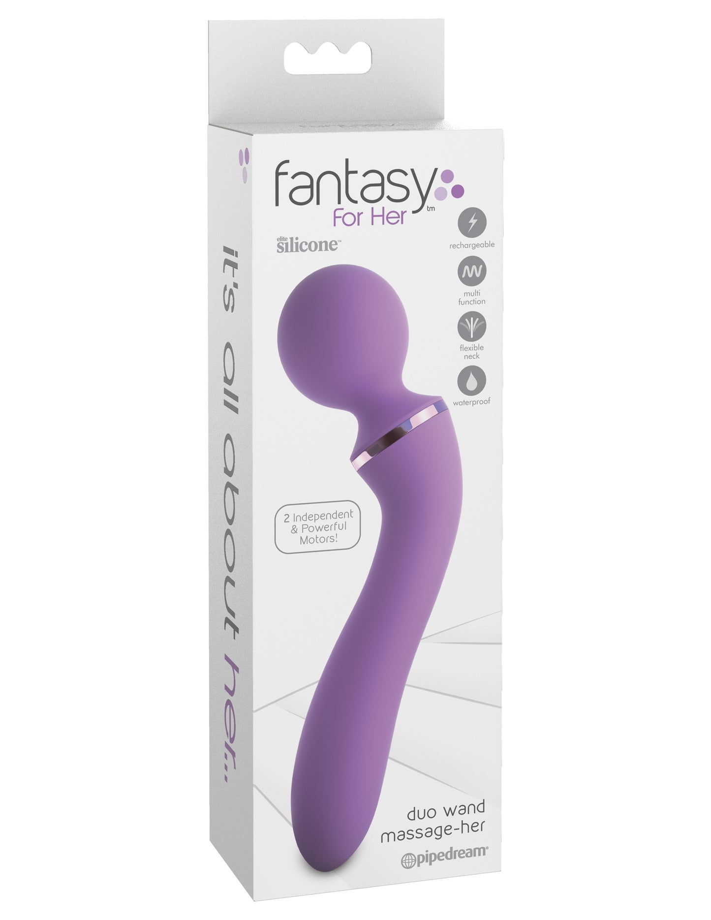 Fantasy for Her Duo Wand Massage-Her | 603912755749 | Available at EroticWarehouse.com