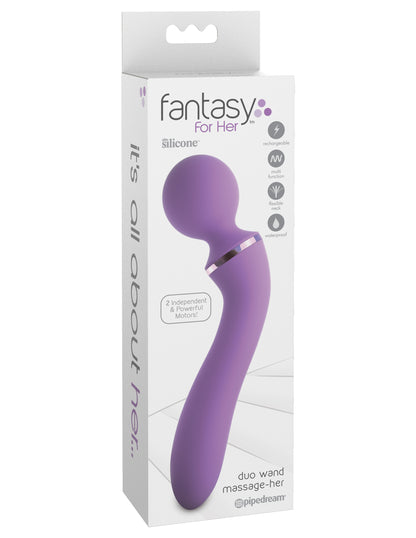 Fantasy for Her Duo Wand Massage-Her | 603912755749 | Available at EroticWarehouse.com