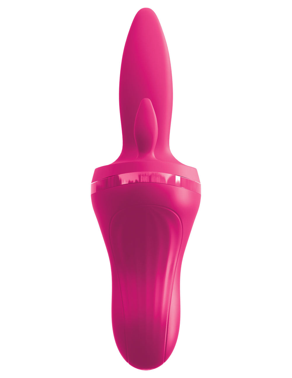 Threesome Holey Trinity Triple Tongue Vibrator - Pink | 603912760170 | Available at EroticWarehouse.com