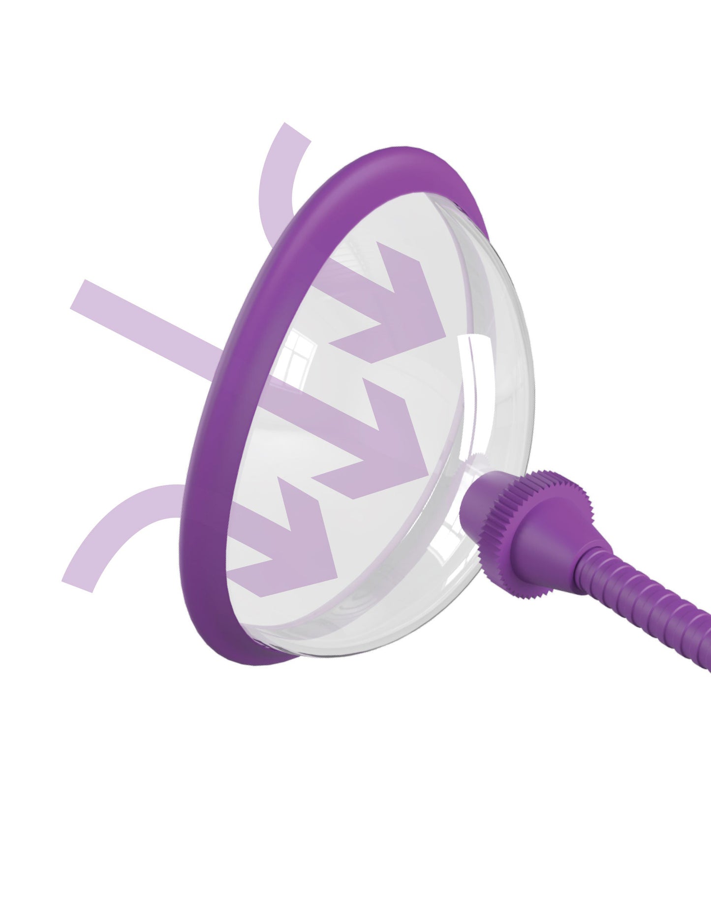 Fantasy for Her Manual Pleasure Pump - Purple | 603912772548 | Available at EroticWarehouse.com