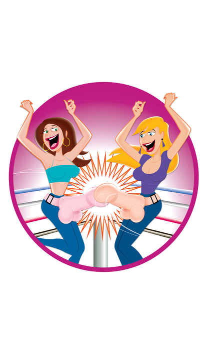 Bachelorette Party Favors Dueling Dickies Inflatable Pecker Sword Flight | 603912318081 | Available at EroticWarehouse.com