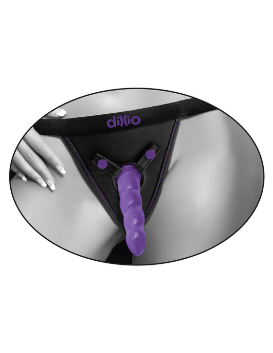 Dillio Purple - Perfect Fit Harness | 603912742947 | Available at EroticWarehouse.com
