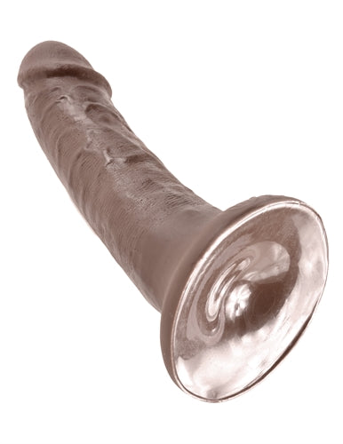 King Cock 6-Inch Cock - Brown | 603912349900 | Available at EroticWarehouse.com